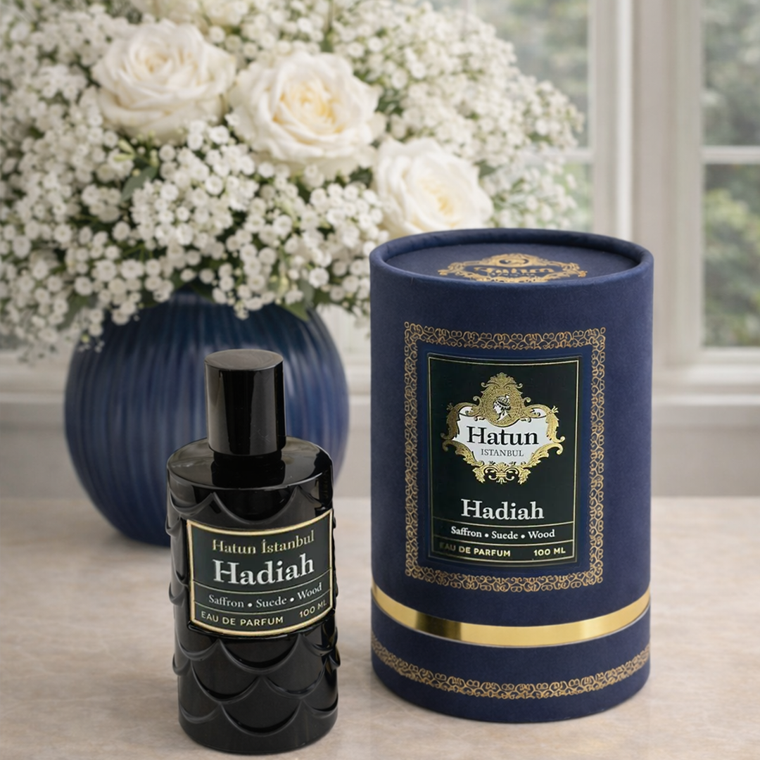 Hadiah Safran, Kakule & Süet Eau de Parfum 100 ml – Hatun İstanbul