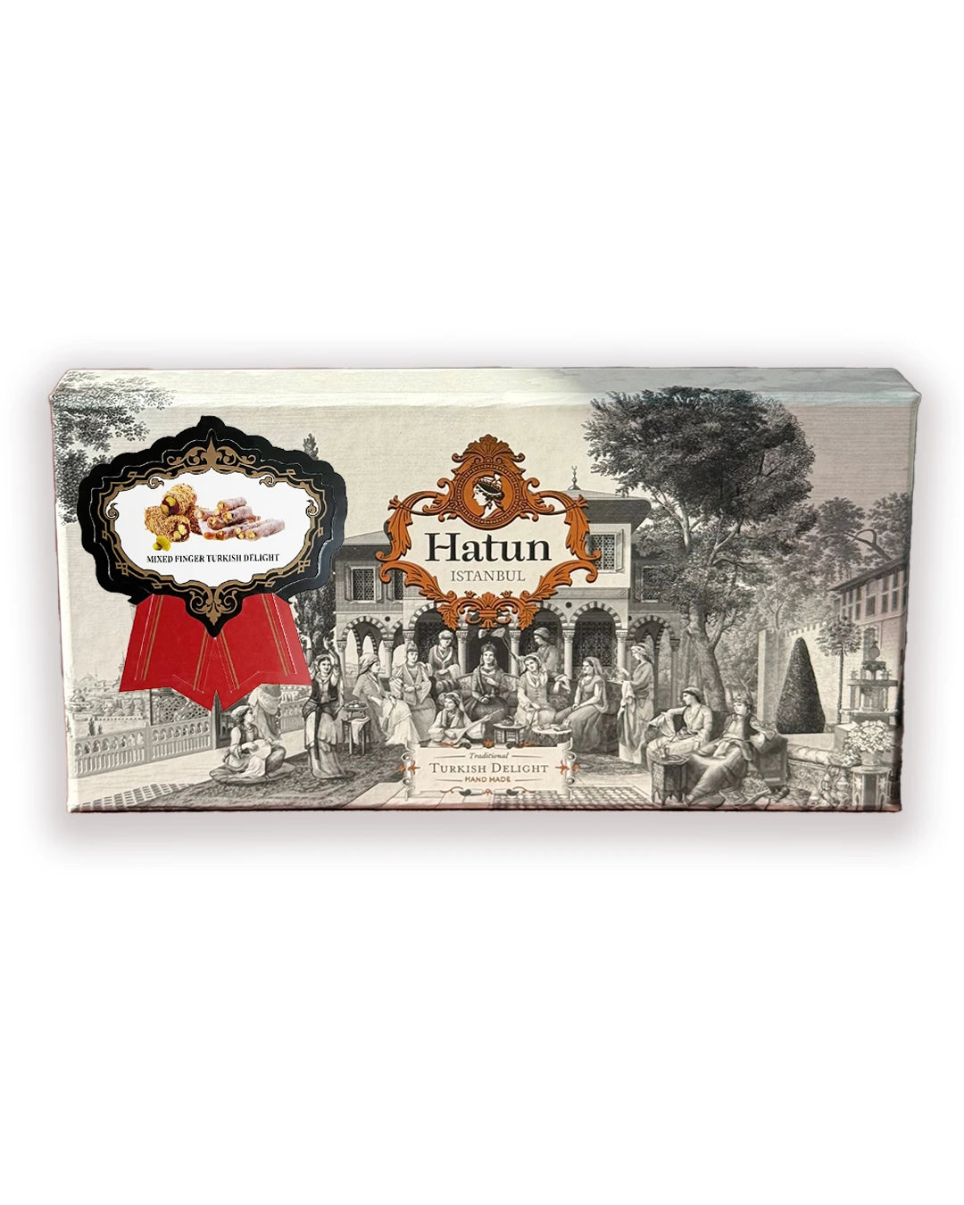 Karışık Fitil Lokum 700 gr – Duble Fıstıklı & Kadayıf Kaplı