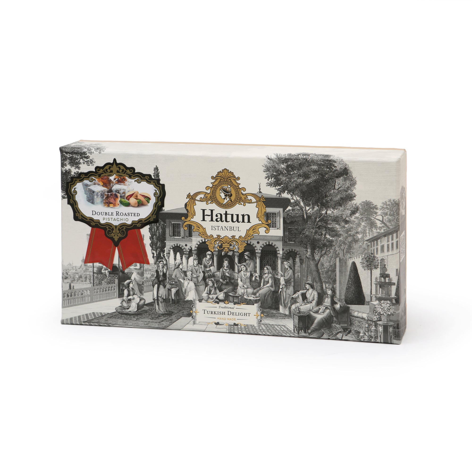Duble Antep Fıstıklı Çifte Kavrulmuş Lokum 450 gr