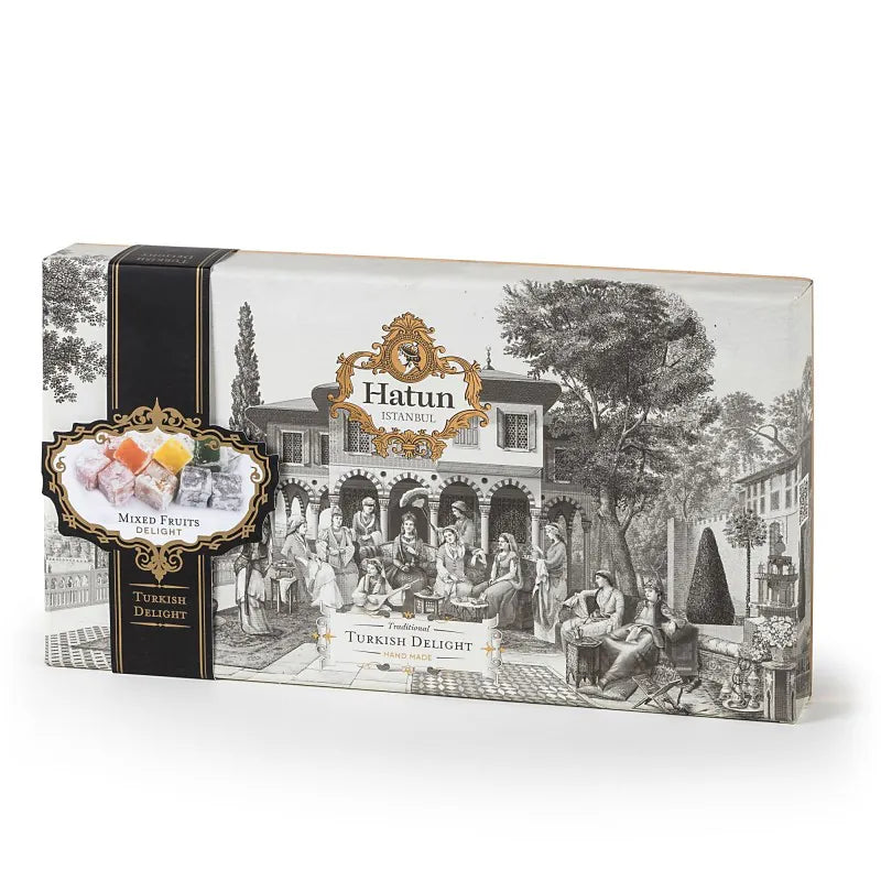 Karışık Lokum 600 gr – Karışık Çerezli, Narlı Antep Fıstıklı , Güllü, Limonlu & Naneli