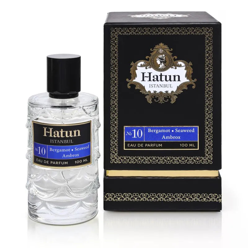 No:10 Bergamot, Deniz Notaları & Sedir Eau de Parfum 100 ml – Hatun İstanbul