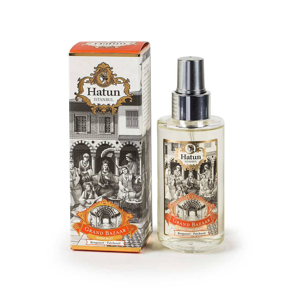 Grand Bazaar Bergamot & Paçuli Body Mist 125 ml – Hatun İstanbul