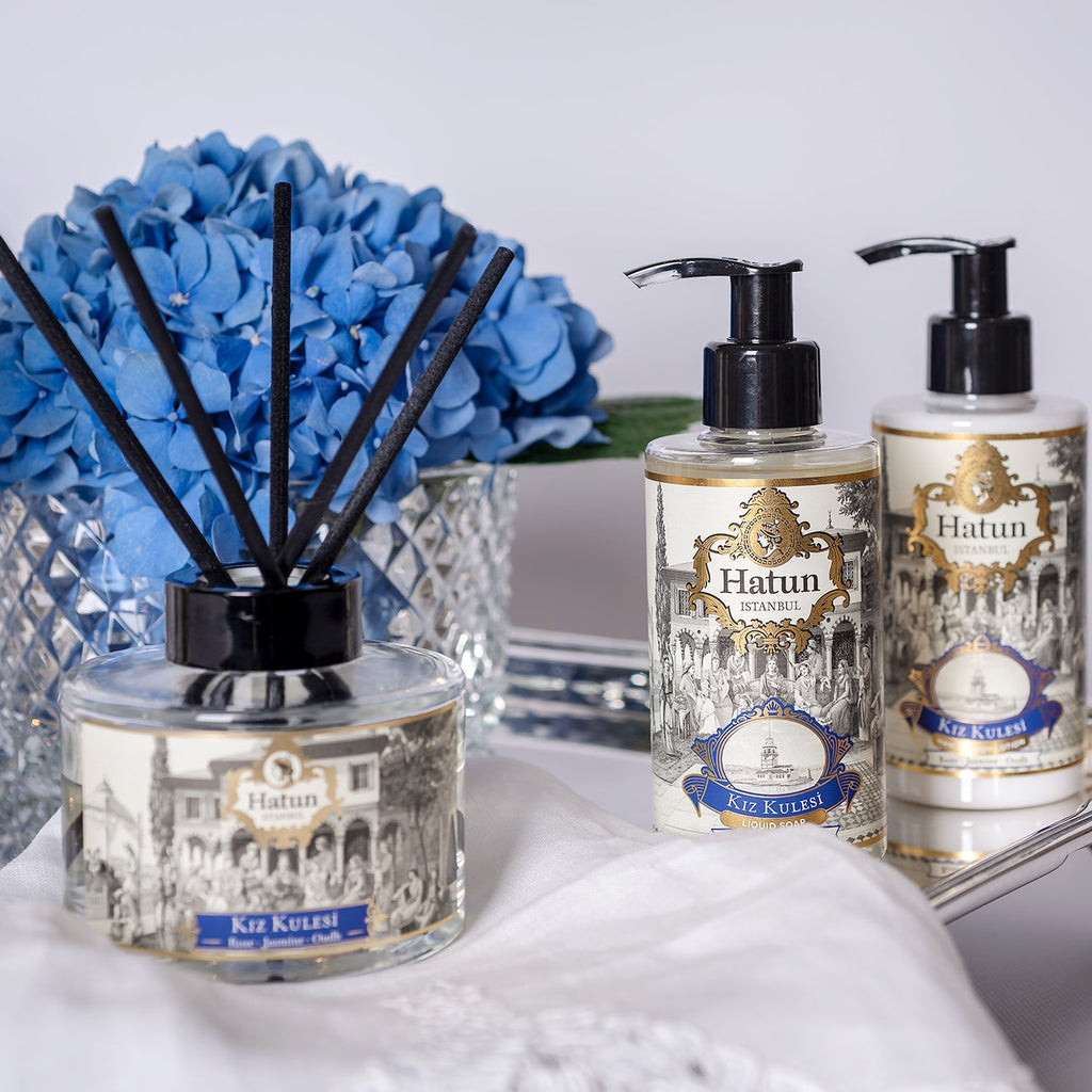 Kız Kulesi Gül & Öd Ağacı Oda Kokusu 150 ml – Hatun İstanbul