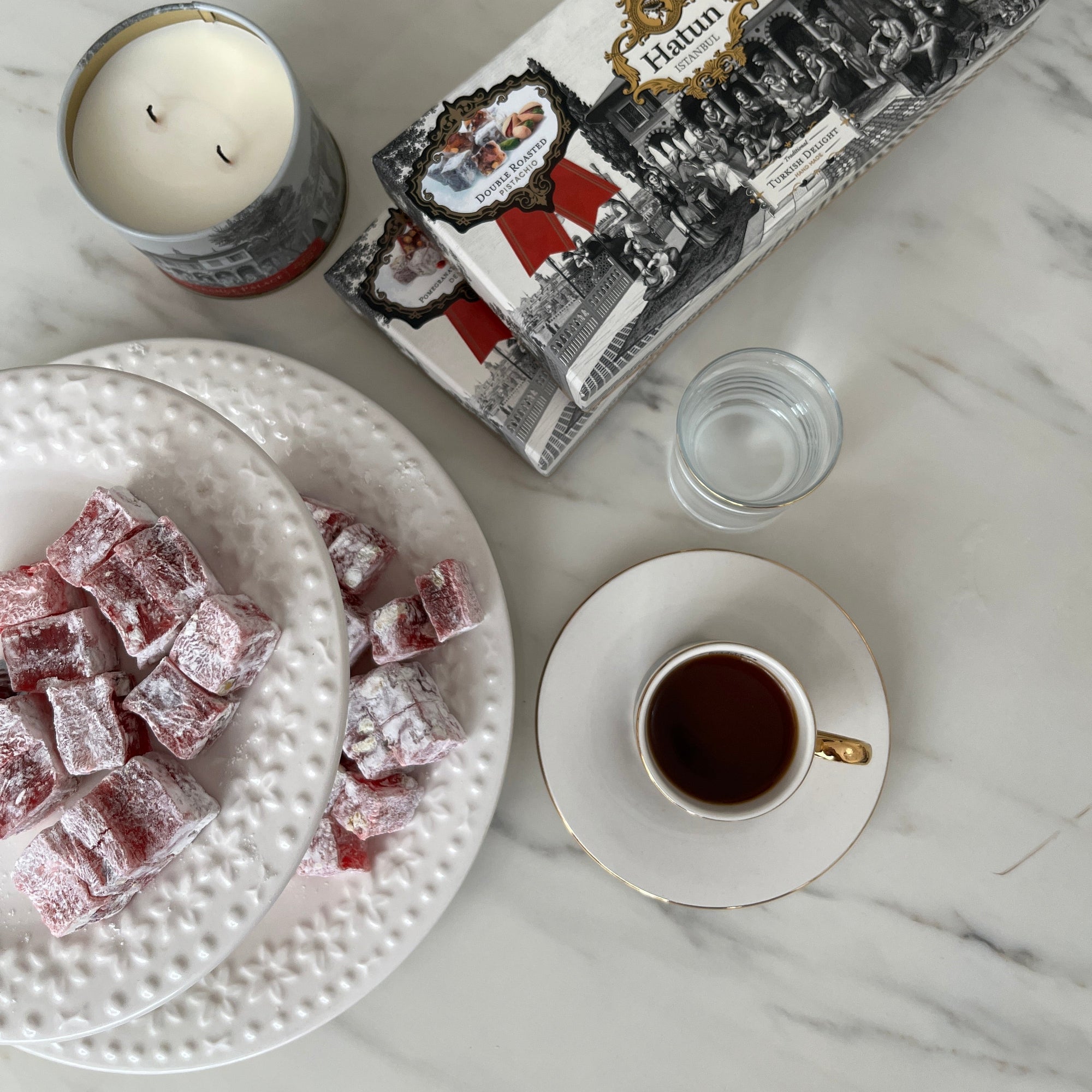 Narlı Antep Fıstıklı Lokum 450 gr