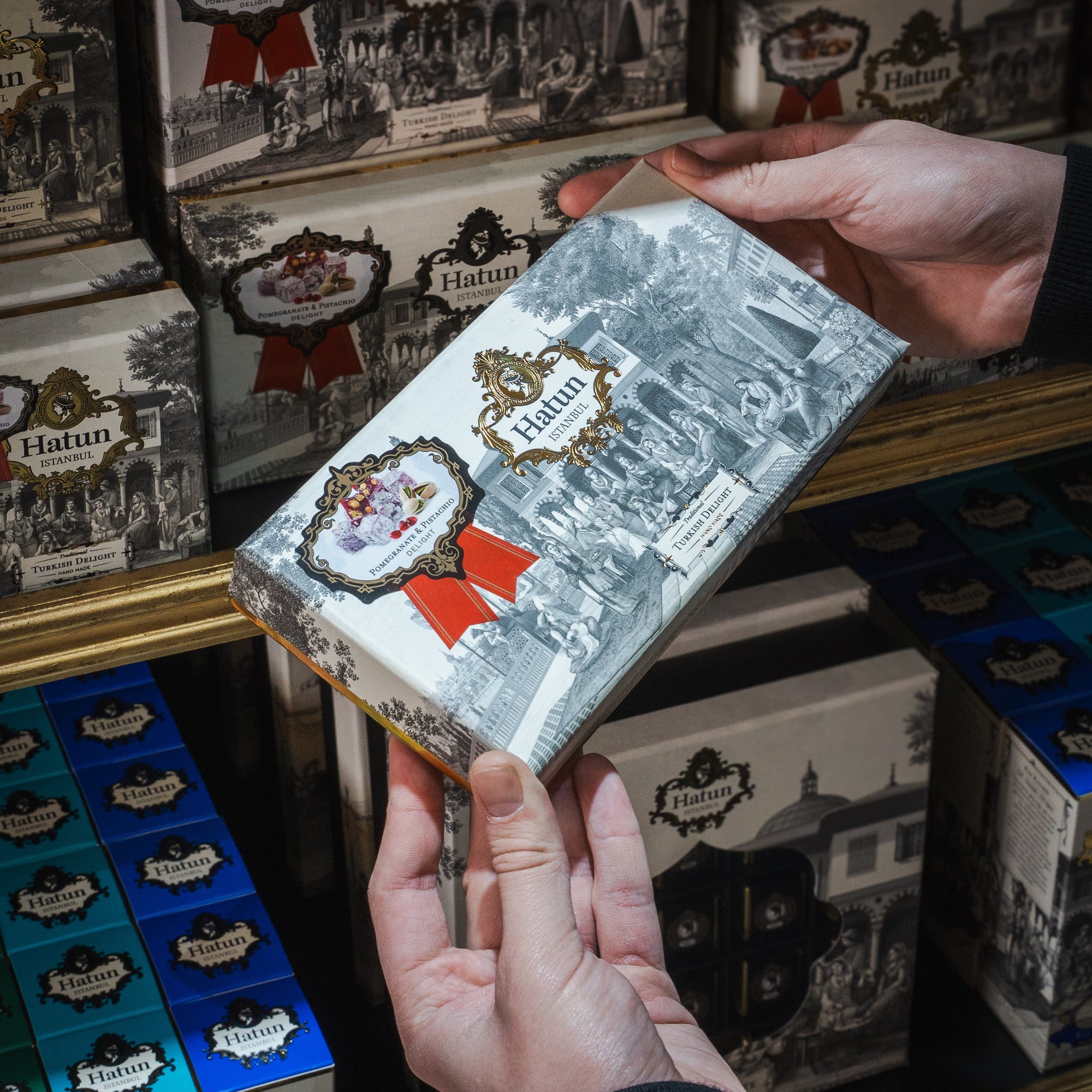Narlı Antep Fıstıklı Lokum 450 gr