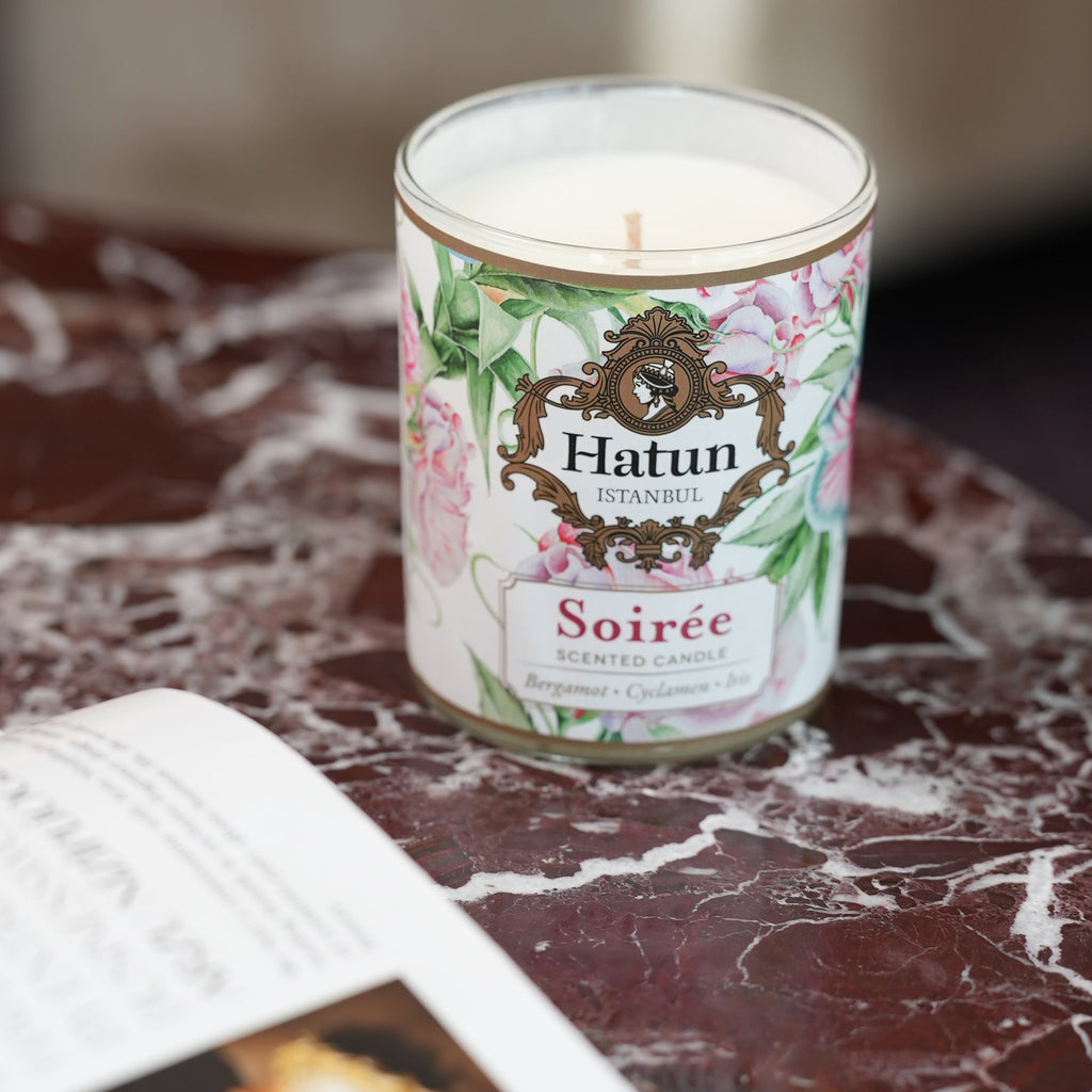 Suare Bergamot & İris Mum 130 gr – Hatun İstanbul
