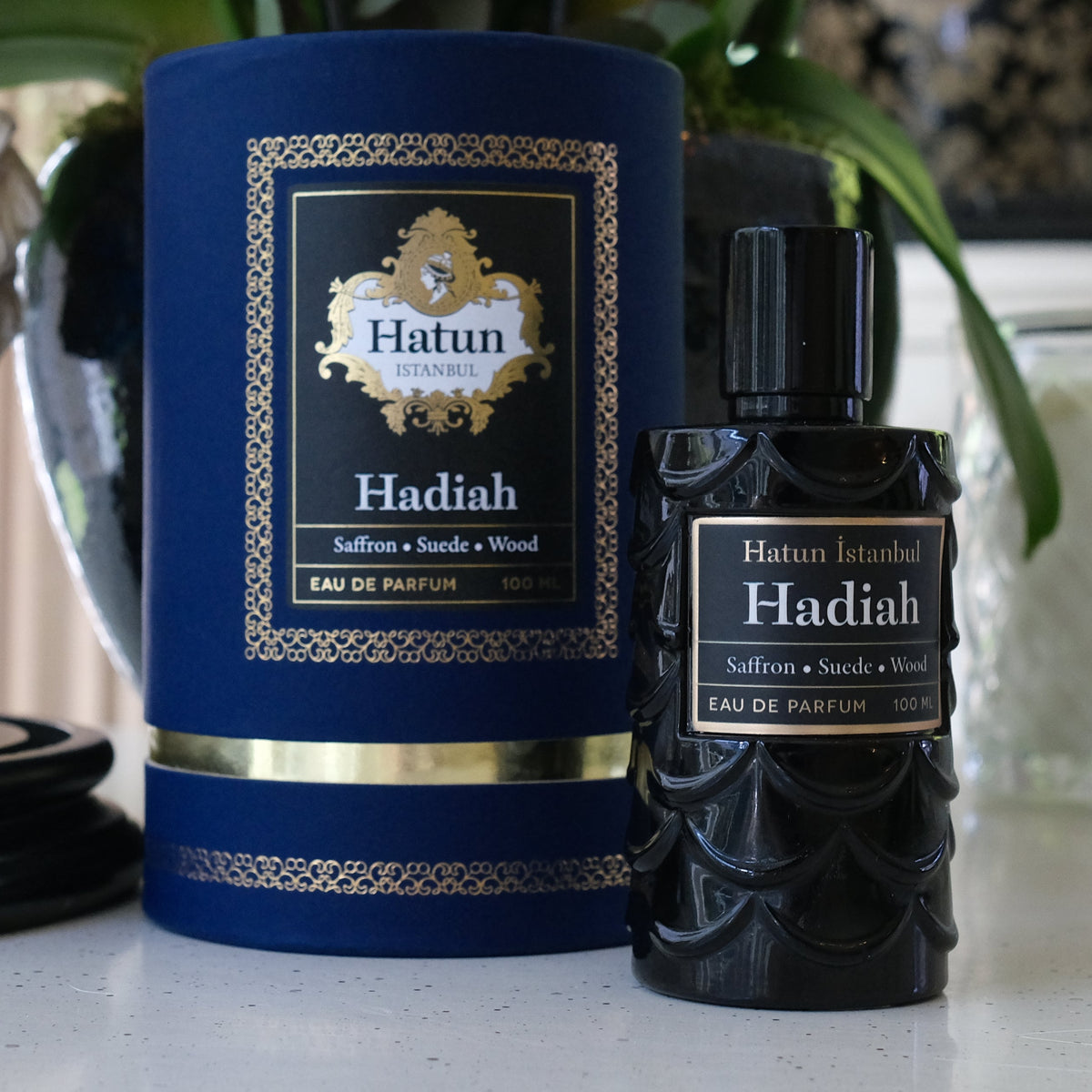 Hadiah Safran, Kakule & Süet Eau de Parfum 100 ml – Hatun İstanbul