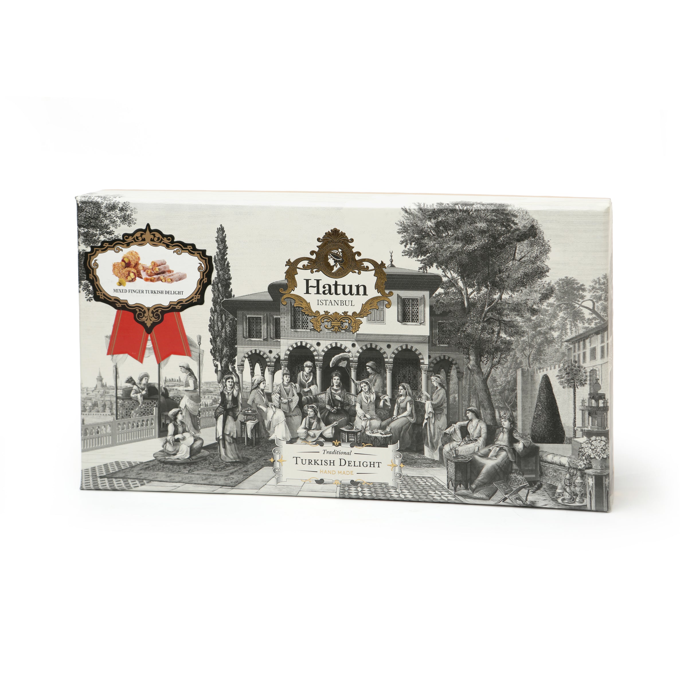 Karışık Fitil Lokum 700 gr – Duble Fıstıklı & Kadayıf Kaplı