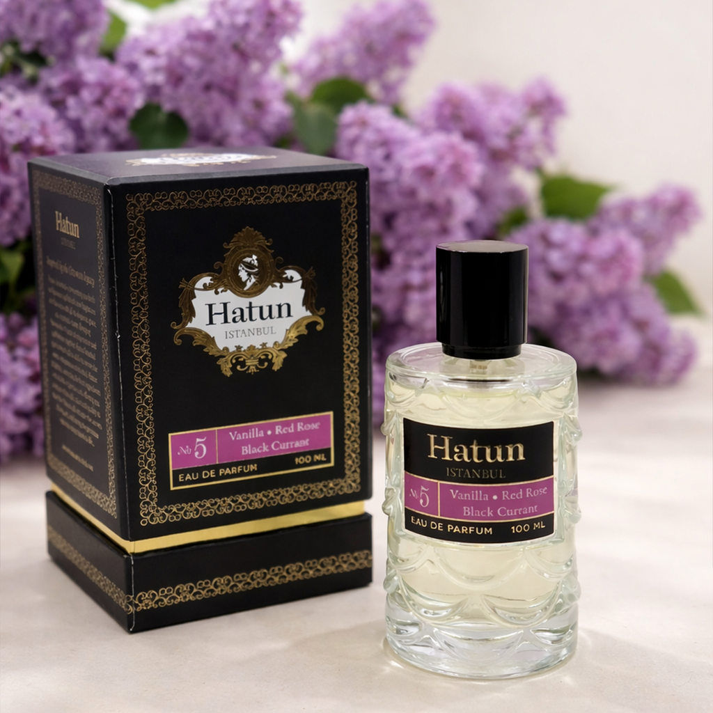 No:5 Frenk Üzümü, Gül & Vanilya Eau de Parfum 100 ml – Hatun İstanbul