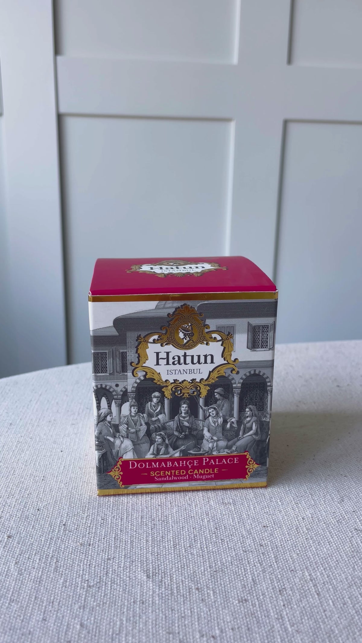 Dolmabahçe Palace Sandal Ağacı & Müge Sticker Mum 130 gr