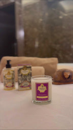 Ayasofya Paçuli & Beyaz Bal Sticker Mum 130 gr